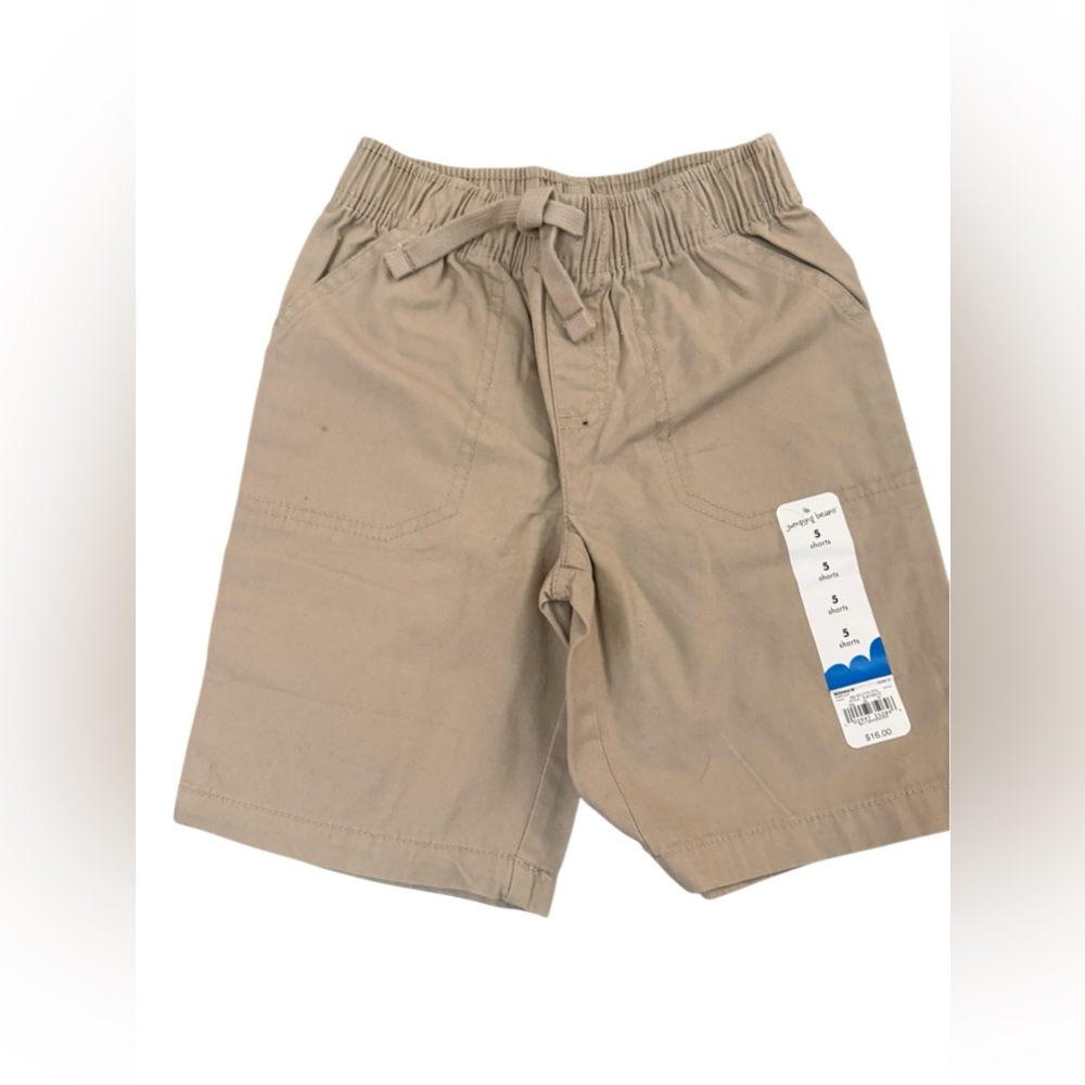 Jumping beans boys khaki shorts| Size: 5